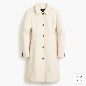 J.Crew Italian double-cloth wool lady day coat